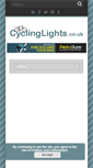 Mobile Screenshot of cyclinglights.co.uk